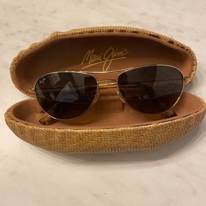 NWOT Maui Jim Sunglasses and Hard Case